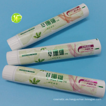 Crema dental tubos tubos cosméticos aluminio y envases de plástico tubos de Abl